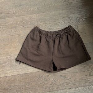 Brown Set Shorts Size S